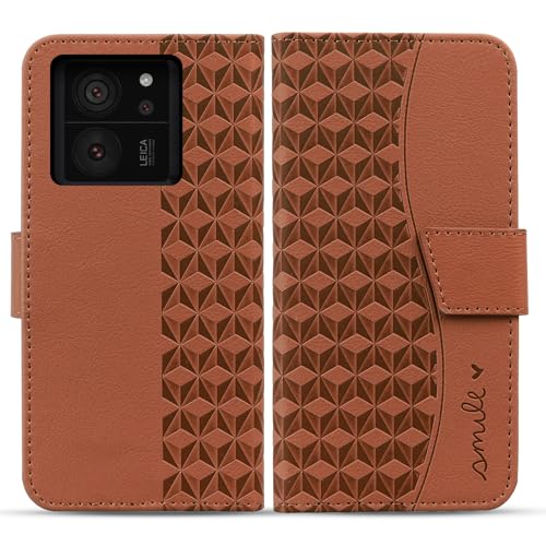 Rostsant Xiaomi 13T 5G/Xiaomi 13T Pro Handyhülle Premium PU Leder Schutzhülle Flip Case Brieftasche Kartenschlitz Hülle für Xiaomi 13T 5G/Xiaomi 13T Pro Braun Rostsant Xiaomi 13T 5G/Xiaomi 13T Pro Handyhülle Premium PU Leder Schutzhülle Flip Case Brieftasche Kartenschlitz Hülle für Xiaomi 13T 5G/Xiaomi 13T Pro Braun von Rostsant