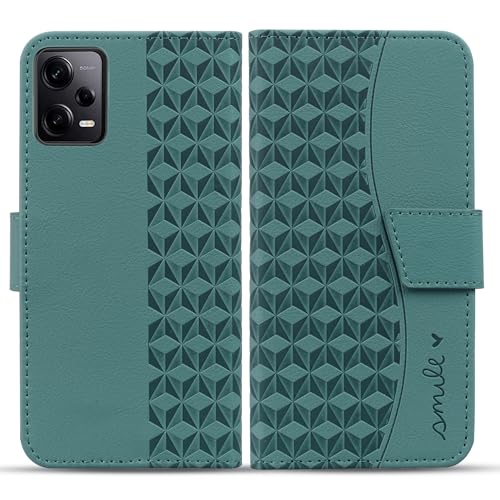 Rostsant Xiaomi Redmi Note 12 Pro/Poco X5 Pro 5G Handyhülle Premium PU Leder Schutzhülle Flip Case Brieftasche Kartenschlitz Hülle für Xiaomi Poco X5 Pro 5G / Redmi Note 12 Pro 5G - Grün Rostsant Xiaomi Redmi Note 12 Pro/Poco X5 Pro 5G Handyhülle Premium PU Leder Schutzhülle Flip Case Brieftasche Kartenschlitz Hülle für Xiaomi Poco X5 Pro 5G / Redmi Note 12 Pro 5G - Grün von Rostsant