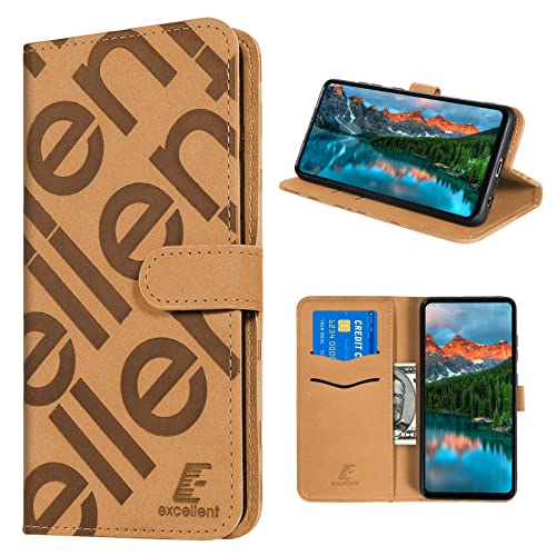 Rostsant iPhone SE 2020 Handyhülle, iPhone 7/8 Hülle PU Leder & TPU Silicone Case Prägestil Brieftasche Hülle mit Kartenschlitz für iPhone 7 / iPhone 8 / iPhone SE 2020 - Khaki von Rostsant