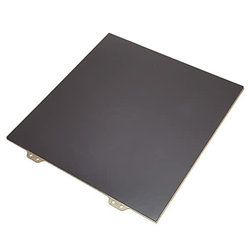 Rosvola PEI-Stahlplatte, Doppelseitige Beschichtung, Flexible Goldene 3D-Drucker-Bauplatte Zur Reparatur (Stahlplatte mit Magnetaufkleber) von Rosvola