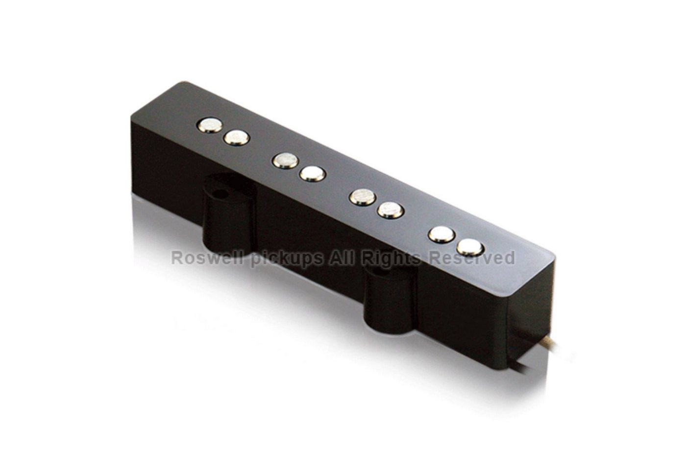 Roswell Pickups Tonabnehmer, (JBA-B J-Bass Vintage Alnico V Bridge, Bass-Tonabnehmer, Bass-Tonabnehmer 4-String), JBA-B J-Bass Vintage Alnico V Bridge - Bass-Tonabnehmer von Roswell Pickups