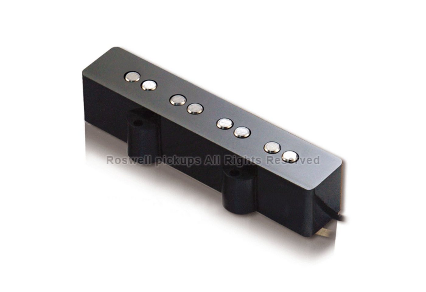 Roswell Pickups Tonabnehmer, (JBA-N J-Bass Vintage Alnico V Neck, Bass-Tonabnehmer, Bass-Tonabnehmer 4-String), JBA-N J-Bass Vintage Alnico V Neck - Bass-Tonabnehmer von Roswell Pickups