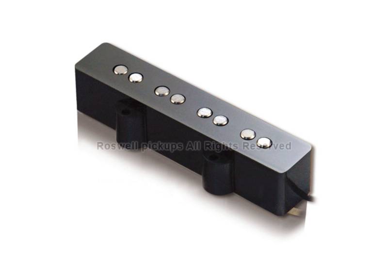 Roswell Pickups Tonabnehmer, (JBA-N J-Bass Vintage Alnico V Neck, Bass-Tonabnehmer, Bass-Tonabnehmer 4-String), JBA-N J-Bass Vintage Alnico V Neck - Bass-Tonabnehmer von Roswell Pickups