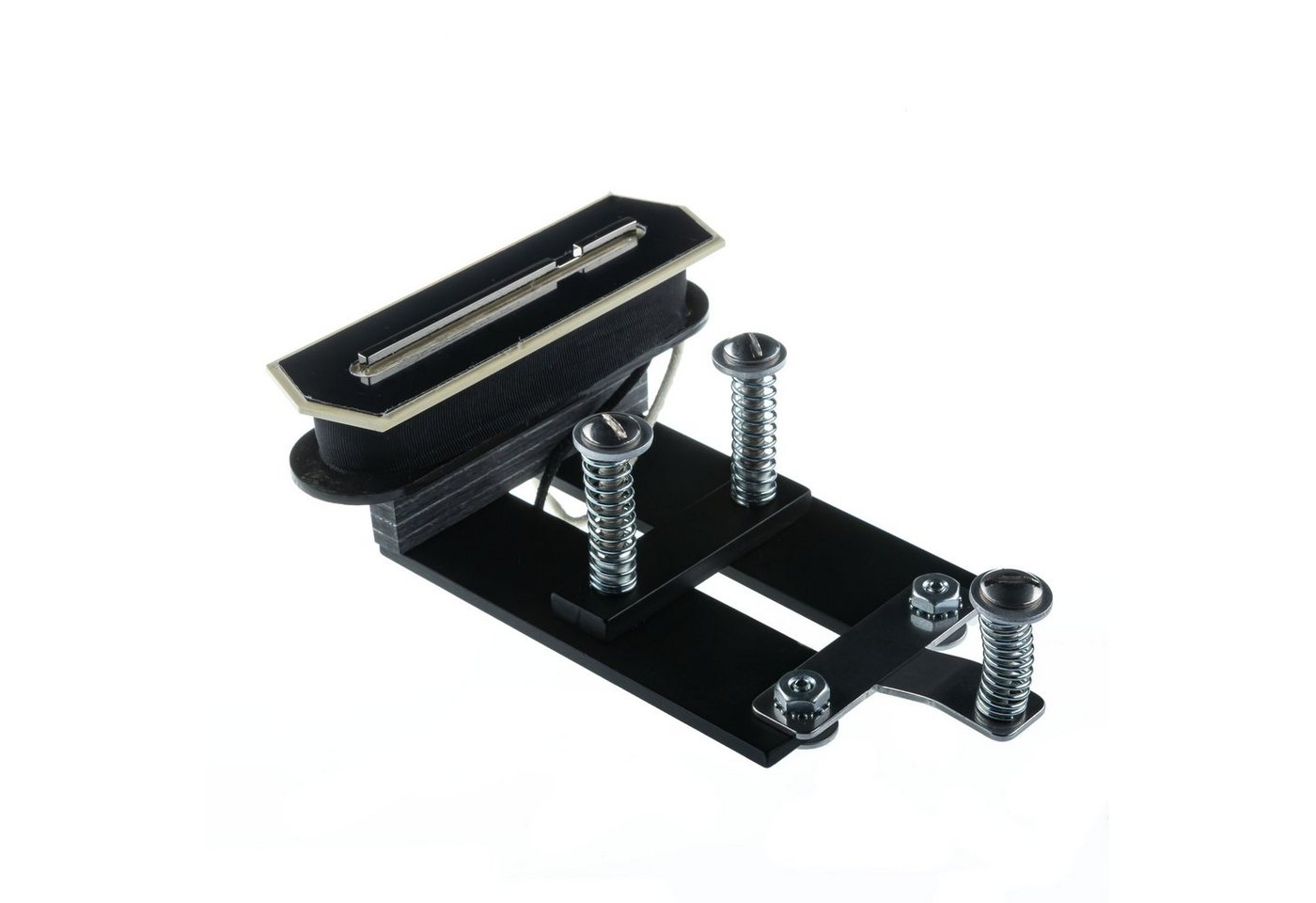 Roswell Pickups Tonabnehmer, CHL-FA-BLK Charlie Christian Pickup für Archtop Guitars - Single Coi von Roswell Pickups