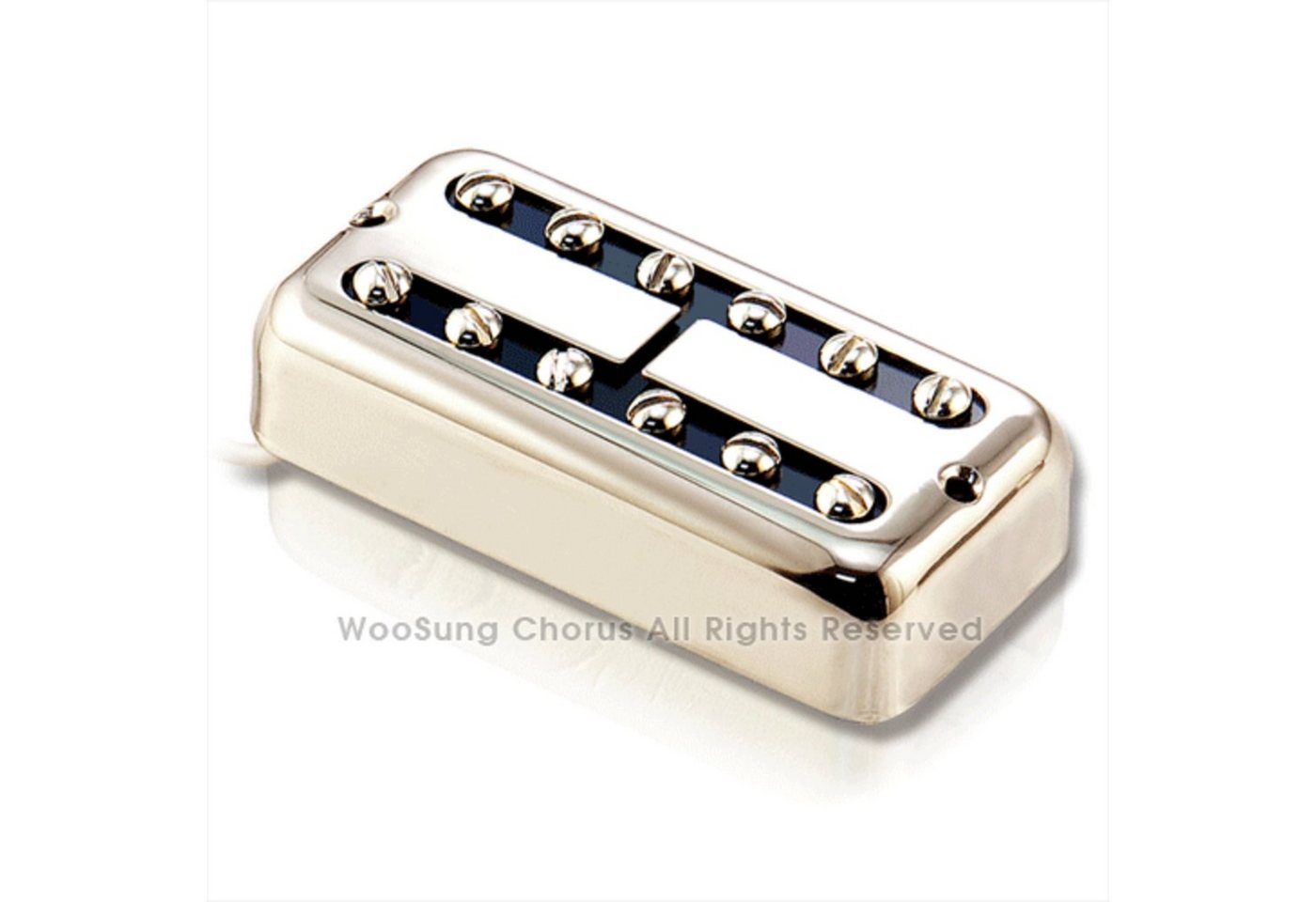 Roswell Pickups Tonabnehmer, FLT-B Alnico II Bridge Nickel - Humbucker Tonabnehmer für Gitarren von Roswell Pickups