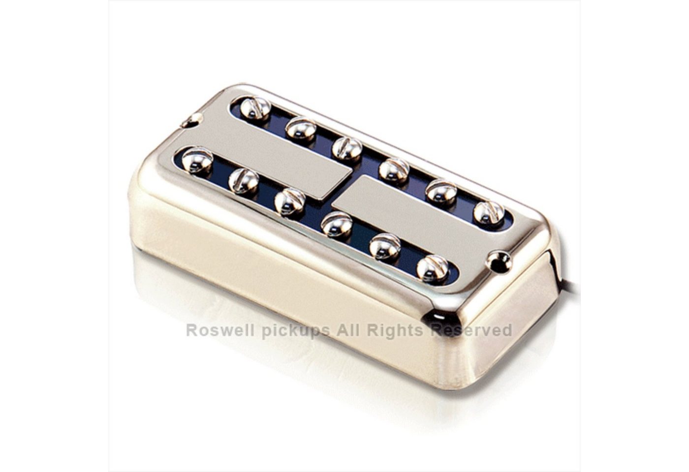 Roswell Pickups Tonabnehmer, FLT-N Alnico II Neck Nickel - Humbucker Tonabnehmer für Gitarren von Roswell Pickups