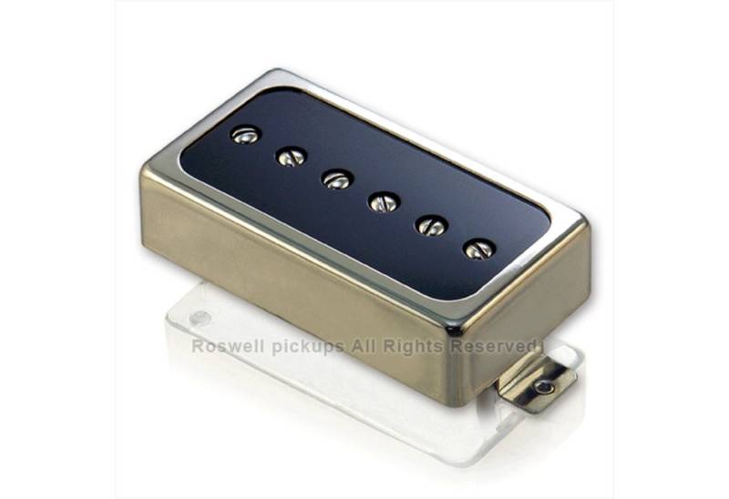 Roswell Pickups Tonabnehmer, (E-Gitarre Tonabnehmer, Humbucker), LGA90-B Bridge Nickel - Humbucker Tonabnehmer für Gitarren von Roswell Pickups