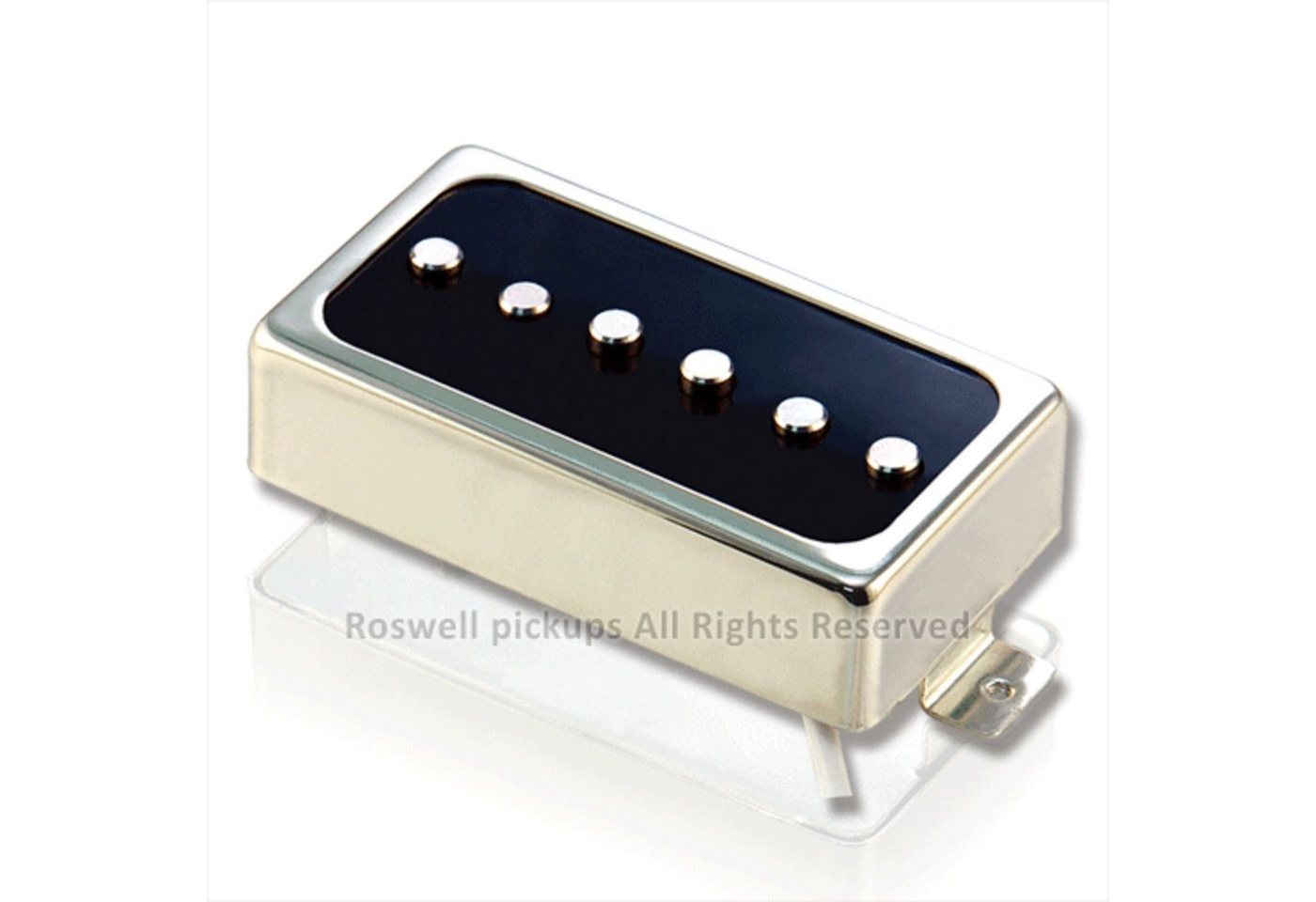 Roswell Pickups Tonabnehmer, LGS10-N Single Coil Neck Nickel - Humbucker Tonabnehmer für Gitarren von Roswell Pickups