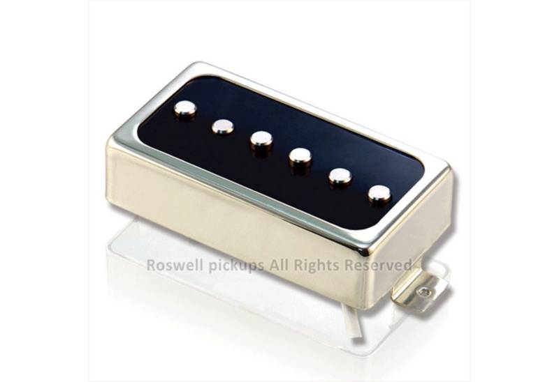 Roswell Pickups Tonabnehmer, (E-Gitarre Tonabnehmer, Humbucker), LGS10-N Single Coil Neck Nickel - Humbucker Tonabnehmer für Gitarren von Roswell Pickups