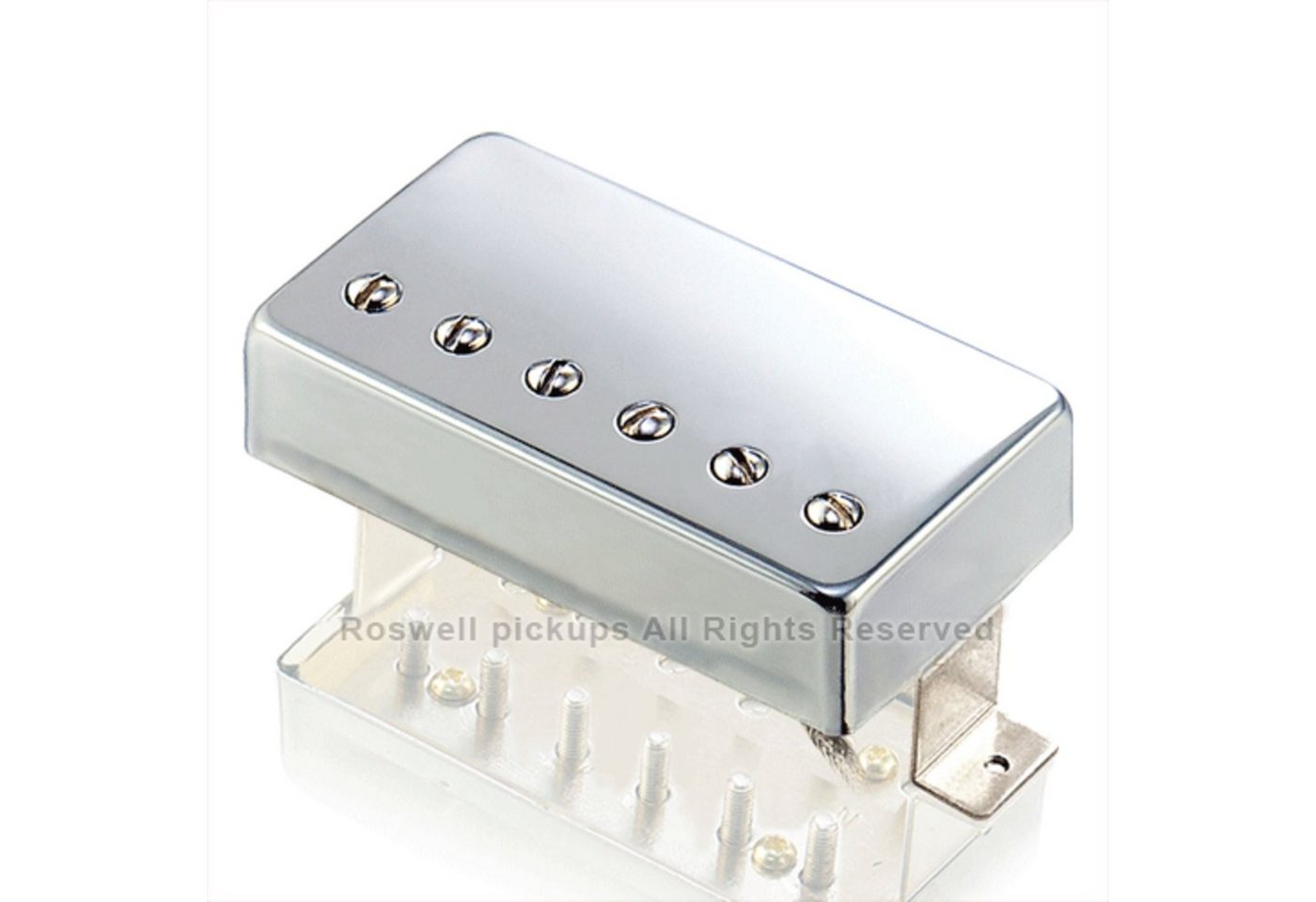 Roswell Pickups Tonabnehmer, LVS-B Alnico II Humbucker Bridge Nickel - Humbucker Tonabnehmer für von Roswell Pickups