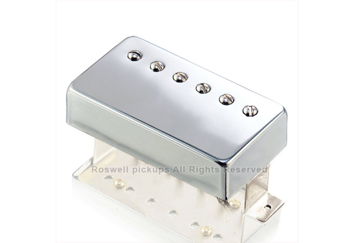 Roswell Pickups Tonabnehmer, LVS-N Alnico II Humbucker Neck Nickel - Humbucker Tonabnehmer für Gi von Roswell Pickups