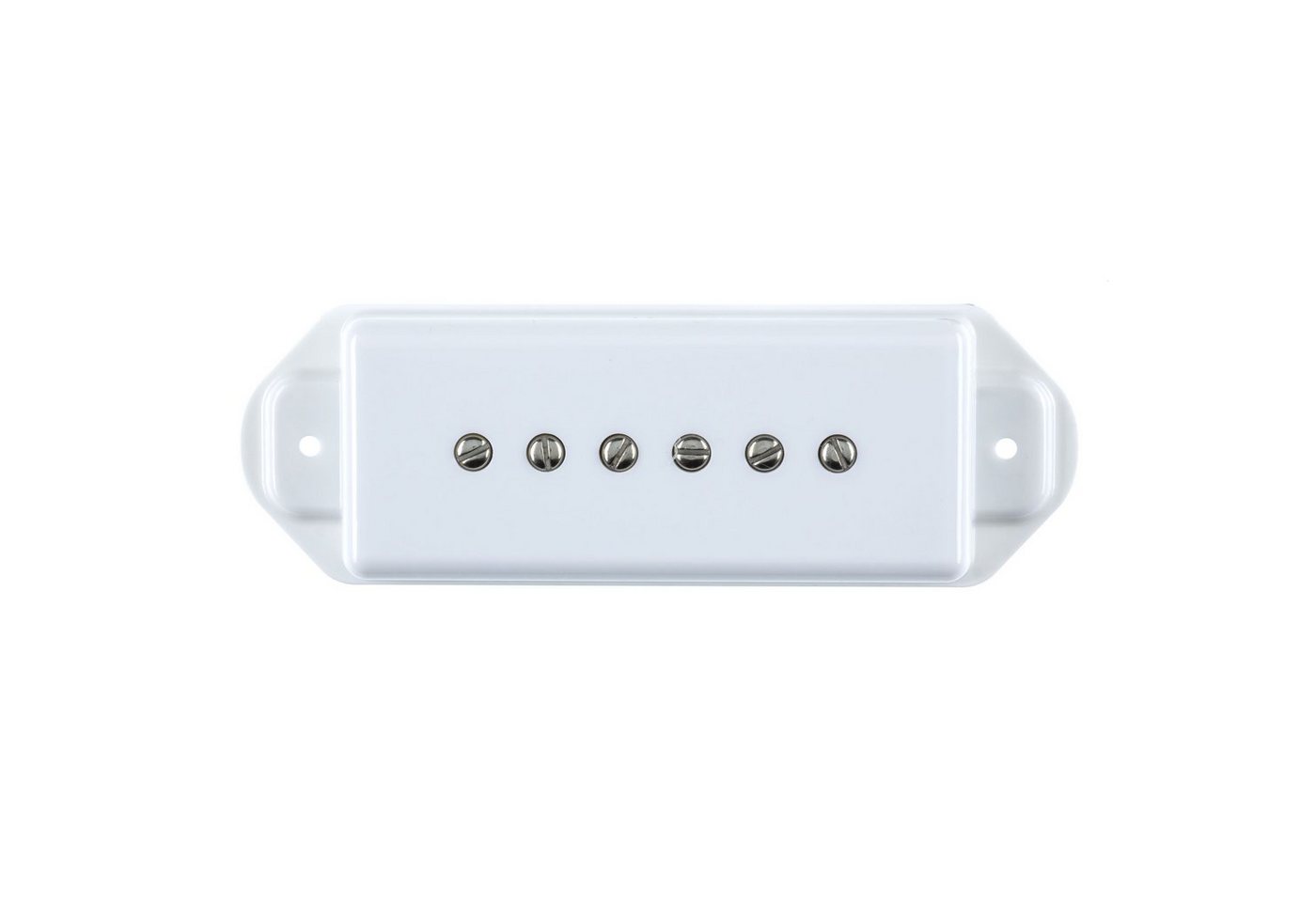 Roswell Pickups Tonabnehmer, P90D-STK4 P90 Dog Ear Stack Pickup White - Humbucker Tonabnehmer für von Roswell Pickups