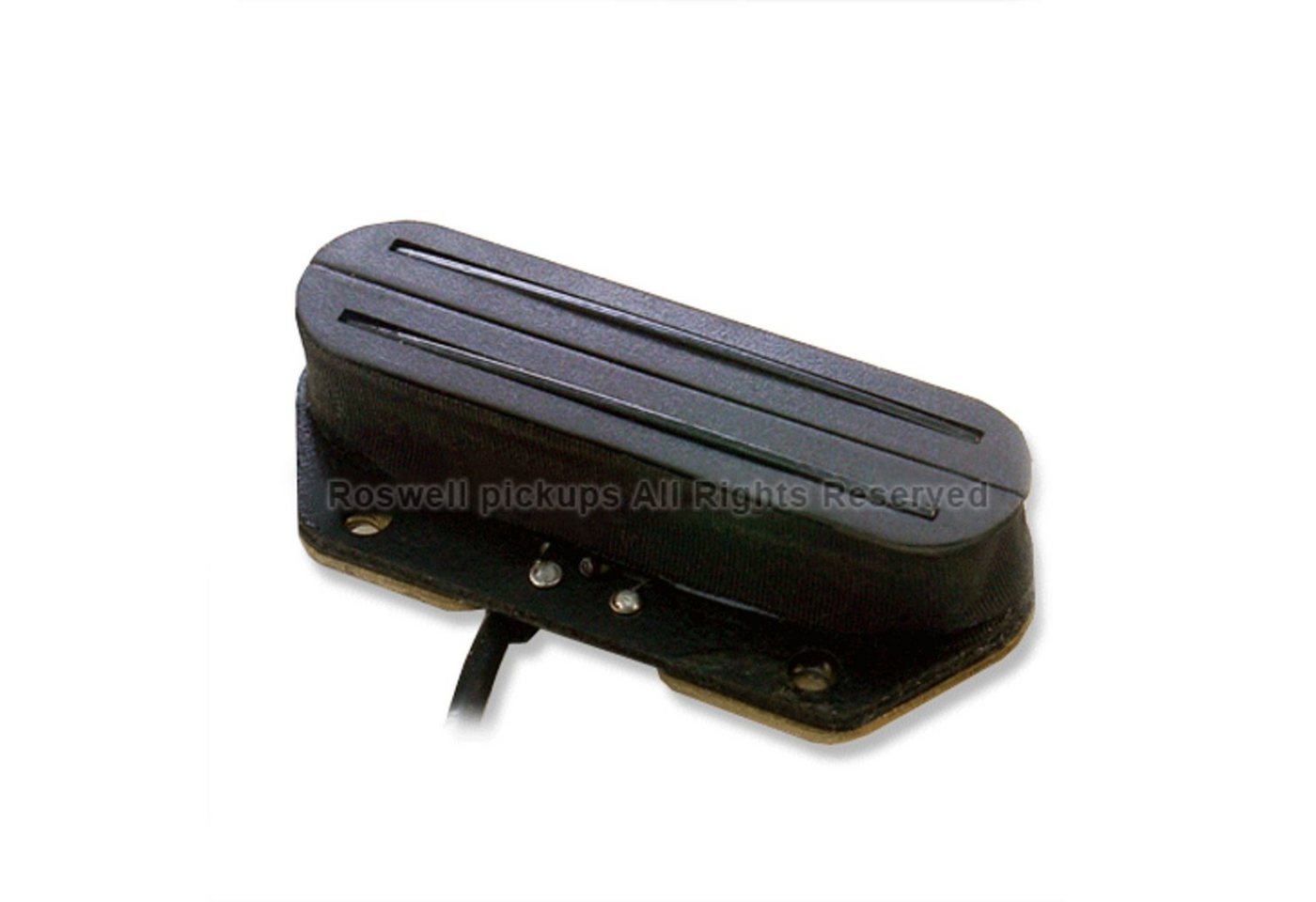 Roswell Pickups Tonabnehmer, TEH Bridge Black - Humbucker Tonabnehmer für Gitarren von Roswell Pickups