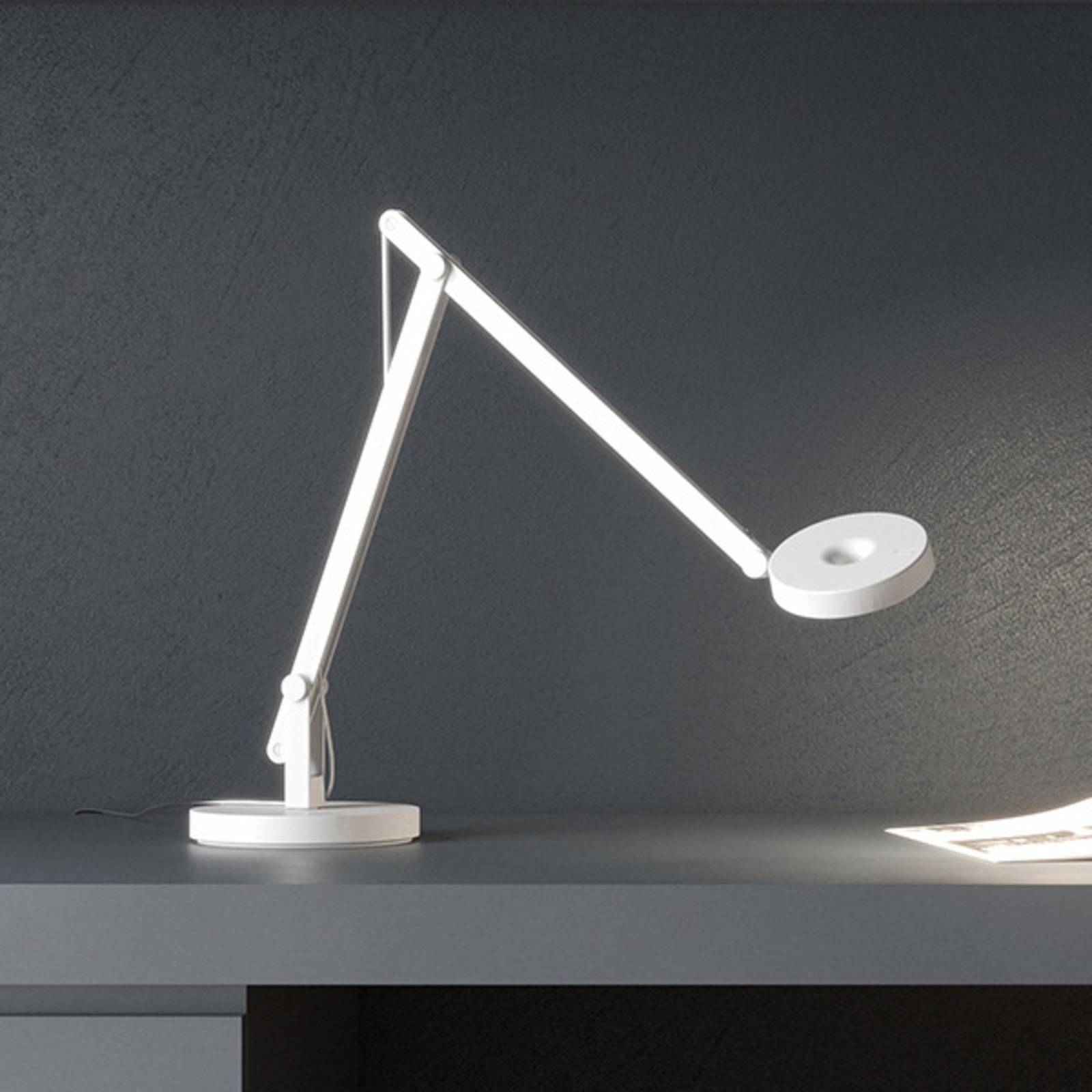 Rotaliana String T1 Mini LED-Tisch weiß, silber von Rotaliana