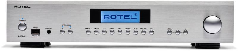 A12 MKII Vollverstärker Stereo silber von Rotel