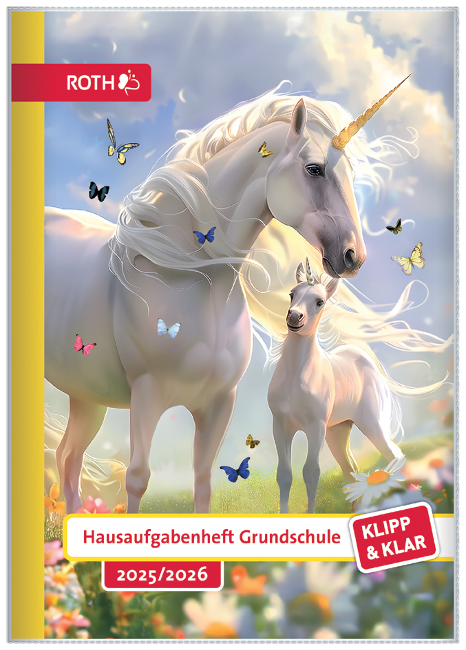 ROTH Hausaufgabenheft Klipp & Klar , Einhornwiese, , 2025/2026 ROTH Hausaufgabenheft Klipp & Klar , Einhornwiese, , 2025/2026 von Roth
