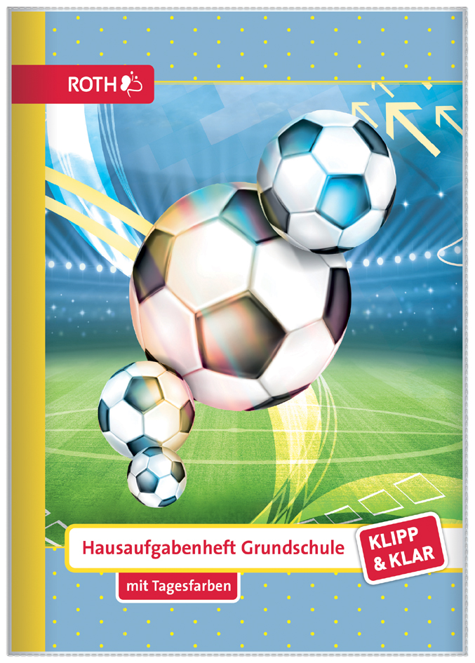 ROTH Hausaufgabenheft Klipp & Klar , Fußball, ROTH Hausaufgabenheft Klipp & Klar , Fußball, von Roth
