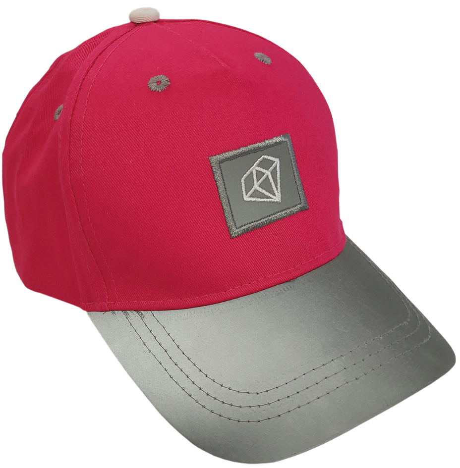 ROTH Kinder-Basecap ReflActions , Diamant, , grau/pink ROTH Kinder-Basecap ReflActions , Diamant, , grau/pink von Roth