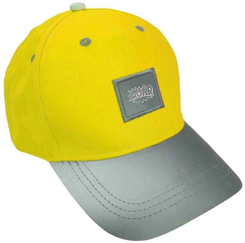ROTH Kinder-Basecap ReflActions , Roar, , grau/gelb von Roth