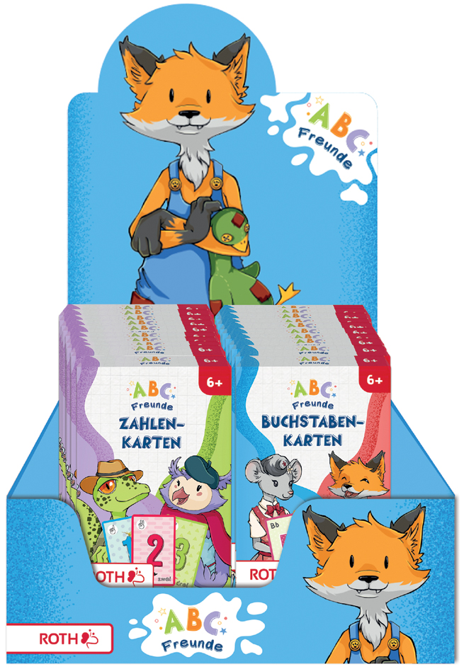 ROTH Lernkarten , ABC Freunde, , im Display ROTH Lernkarten , ABC Freunde, , im Display von Roth