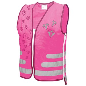 ROTH Mädchen Kinder-Warnweste Diamant pink Einheitsgröße ROTH Mädchen Kinder-Warnweste Diamant pink Einheitsgröße von Roth