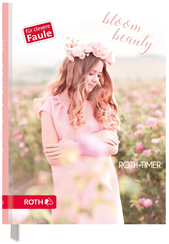 ROTH Schülerkalender Timer , Flower Girl, , DIN A5 von Roth