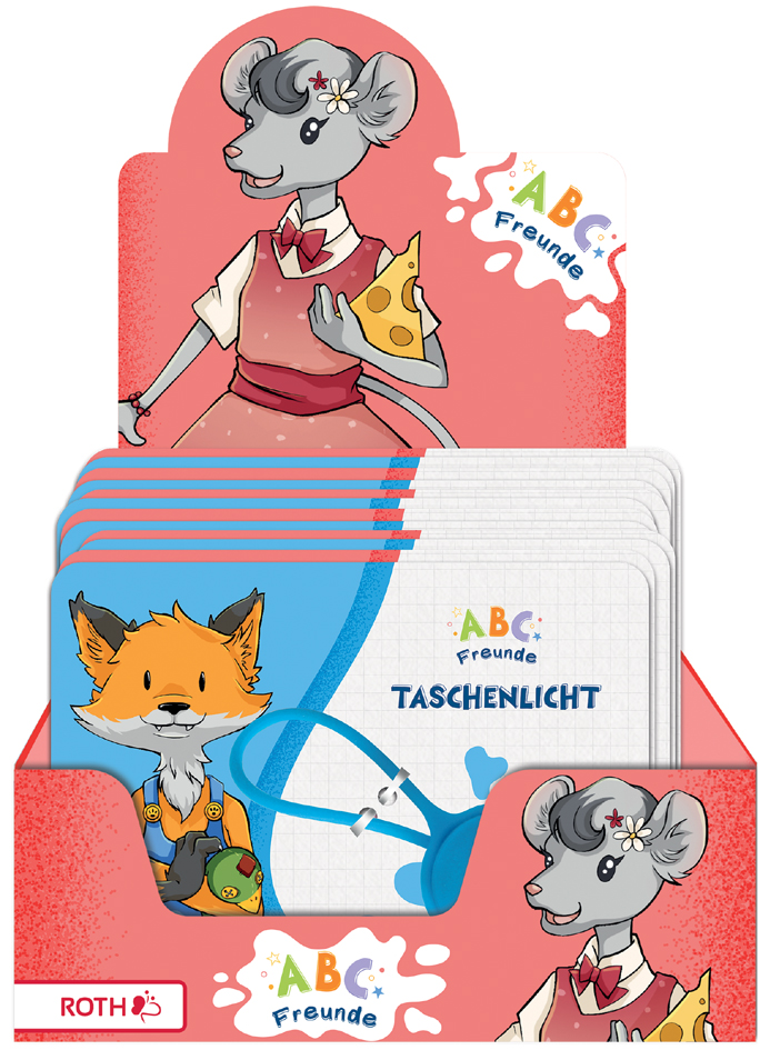 ROTH Taschenlicht , ABC Freunde, , im Display ROTH Taschenlicht , ABC Freunde, , im Display von Roth