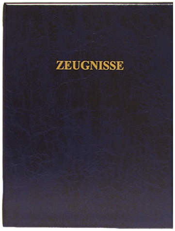 ROTH Zeugnisringbuch, Kunststoff, DIN A4, dunkelblau von Roth