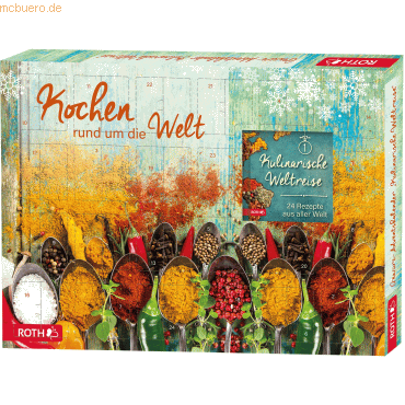 Roth Adventskalender 'Bio-Gewürz-Adventskalender - Kulinarische Weltre von Roth