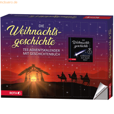 Roth Adventskalender 'Bio-Tee-Adventskalender - Die Weihnachtsgeschich von Roth
