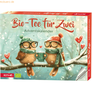 Roth Adventskalender 'Bio-Tee-Adventskalender für Zwei' bestückt von Roth