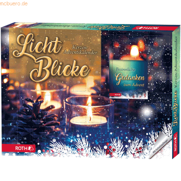 Roth Adventskalender 'Kerzen-Adventskalender - Lichtblicke' bestückt Roth Adventskalender 'Kerzen-Adventskalender - Lichtblicke' bestückt von Roth