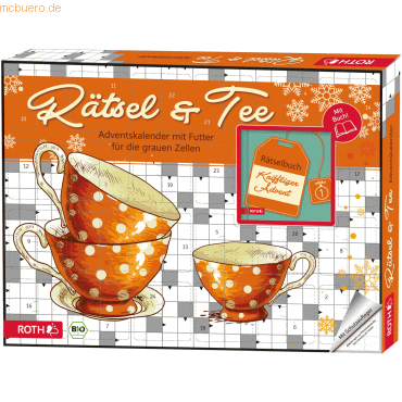 Roth Adventskalender 'Rätsel und Bio-Tee-Adventskalender' bestückt Roth Adventskalender 'Rätsel und Bio-Tee-Adventskalender' bestückt von Roth