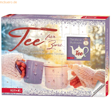 Roth Adventskalender 'Tee Adventskalender für Zwei' bestückt Roth Adventskalender 'Tee Adventskalender für Zwei' bestückt von Roth