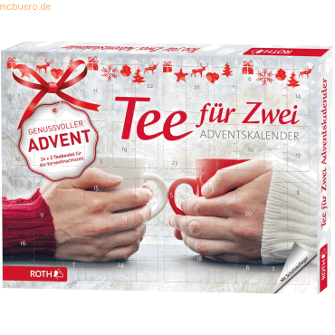 Roth Adventskalender Tee für Zwei bestückt Roth Adventskalender Tee für Zwei bestückt von Roth