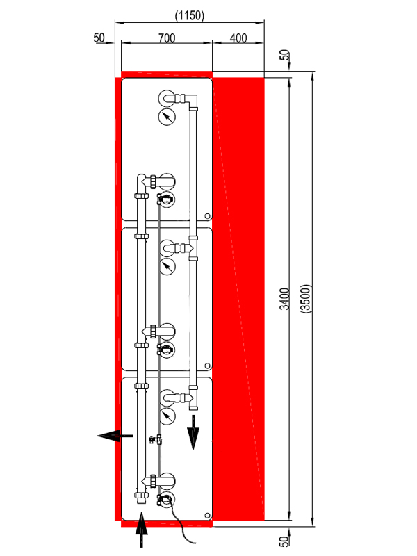 Roth Doppelwand-Tank Plus 3 für Heizöl Batterie-Set, 750 Liter Roth Doppelwand-Tank Plus 3 für Heizöl Batterie-Set, 750 Liter von Roth