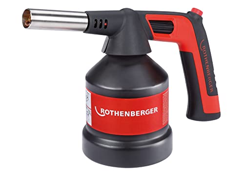 ROTHENBERGER ROFLAME 4 PIEZO Kartuschen Weichlöten ohne Gaskartusche, 7/16" EU | 1000002358 | Lötbrenner Weichlöten Lötgerät von Rothenberger