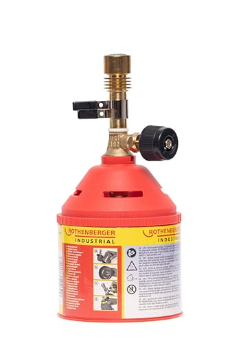 ROTHENBERGER Industrial Bunsenbrenner Gasbrenner Lötbrenner Flammentemperatur 900°C 1500000194 von Rothenberger