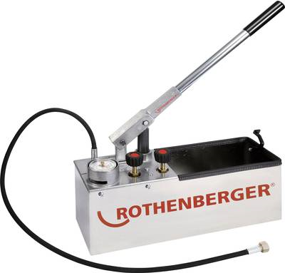 ROTHENBERGER Prüfpumpe RP 50 S INOX 0-60bar 45ml/Hub Rothenberger (60203) von Rothenberger