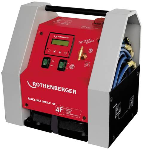 Rothenberger 1000000138 2-stufige Vakuumpumpe ROKLIMA Multi 4F, 80bar von Rothenberger