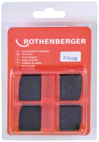 Rothenberger SC Schneidbacken, BSPT R, 1 , 4St. 070835X von Rothenberger