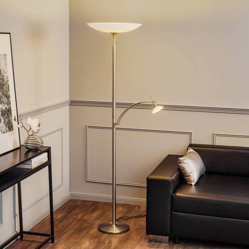 Rothfels Trinessa LED-Deckenfluter Lesearm nickel von Rothfels
