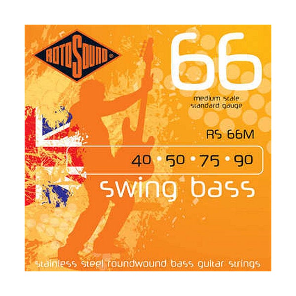 Rotosound 66M Swing Bass 66 Saitensatz für E-Bass, .040 - .090 Rotosound 66M Swing Bass 66 Saitensatz für E-Bass, .040 - .090 von Rotosound