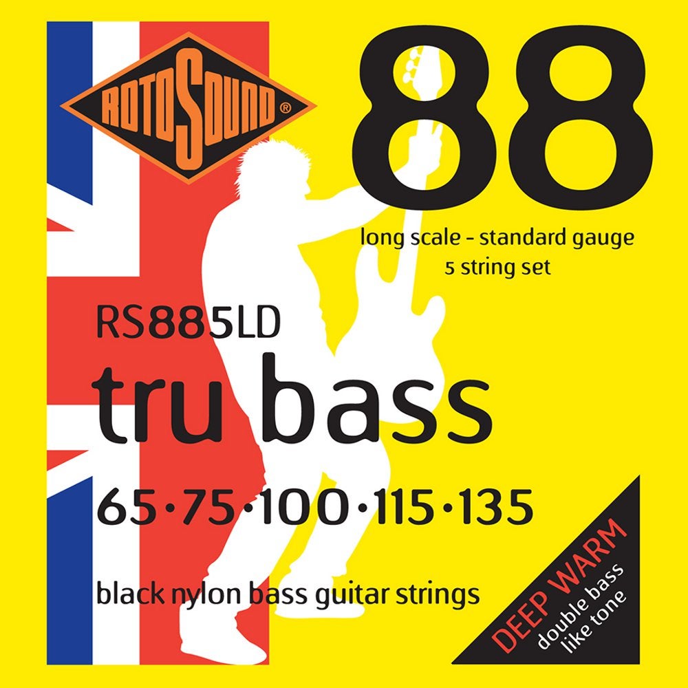 Rotosound 885LD Tru Bass 88 Saiten für Bassgitarren, 65 - 135 Long Scale Rotosound 885LD Tru Bass 88 Saiten für Bassgitarren, 65 - 135 Long Scale von Rotosound