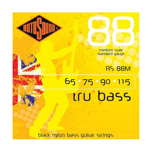 Rotosound 88M Tru Bass 88 Saitensatz für Bass, .065 - .115, medium scale Rotosound 88M Tru Bass 88 Saitensatz für Bass, .065 - .115, medium scale von Rotosound