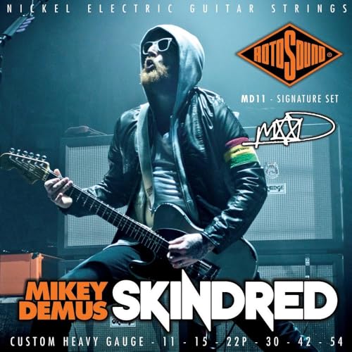 Rotosound CRS MD11 Saiten für elektrische Gitarre Mikey Demus Rotosound CRS MD11 Saiten für elektrische Gitarre Mikey Demus von Rotosound