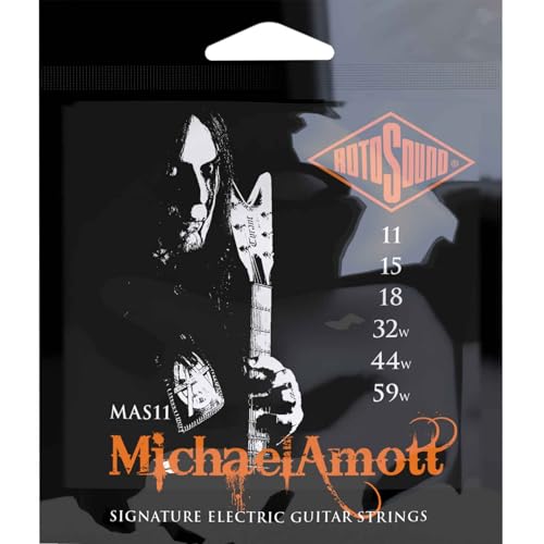 Rotosound E-Gitarre-Saiten Signature Satz MAS11 MICHAEL AMOTT SIGNATURE Custom 11-59 Rotosound E-Gitarre-Saiten Signature Satz MAS11 MICHAEL AMOTT SIGNATURE Custom 11-59 von Rotosound