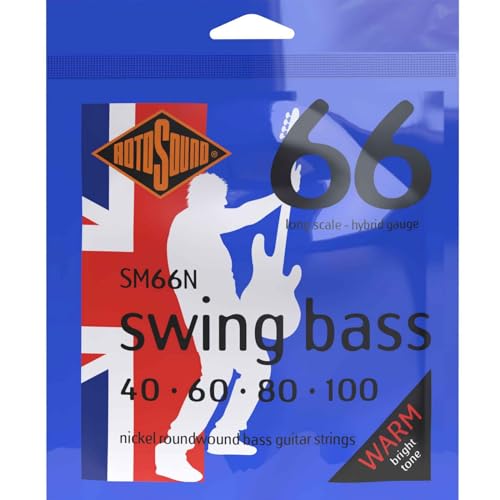 Rotosound Nickel Swing Bass SM66N E-Bass Saiten Strings Rotosound Nickel Swing Bass SM66N E-Bass Saiten Strings von Rotosound