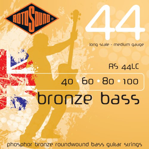 Rotosound Phosphor-Bronze-Saiten für Bässe Runddraht Medium 40 60 80 100 Rotosound Phosphor-Bronze-Saiten für Bässe Runddraht Medium 40 60 80 100 von Rotosound