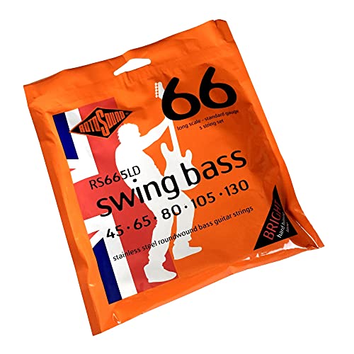 Rotosound RS 665LD Swing Bass E-Basssaiten 5-saiter Satz von Rotosound